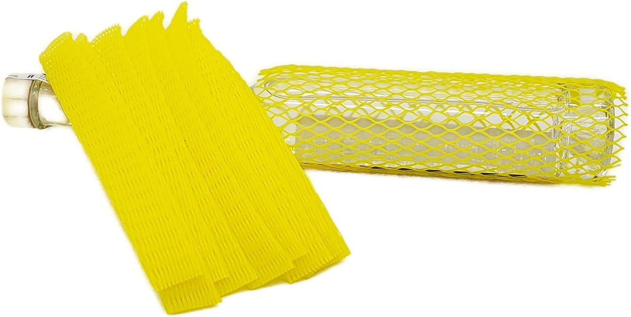 Ø2550 Gelb Klapperschutz I für Flaschen I 10 Stück x L