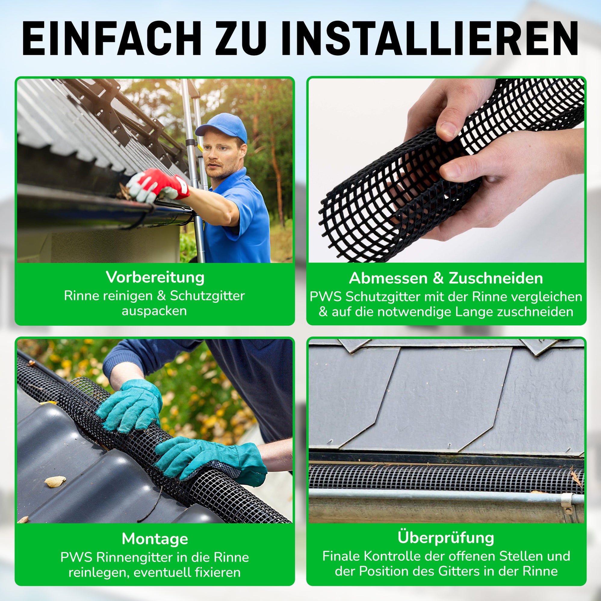 Dachrinnenschutz Breite 100 125 Mm Dachrinnengitter dachrinnenschutz-breite-100-125-mm-dachrinnengitter