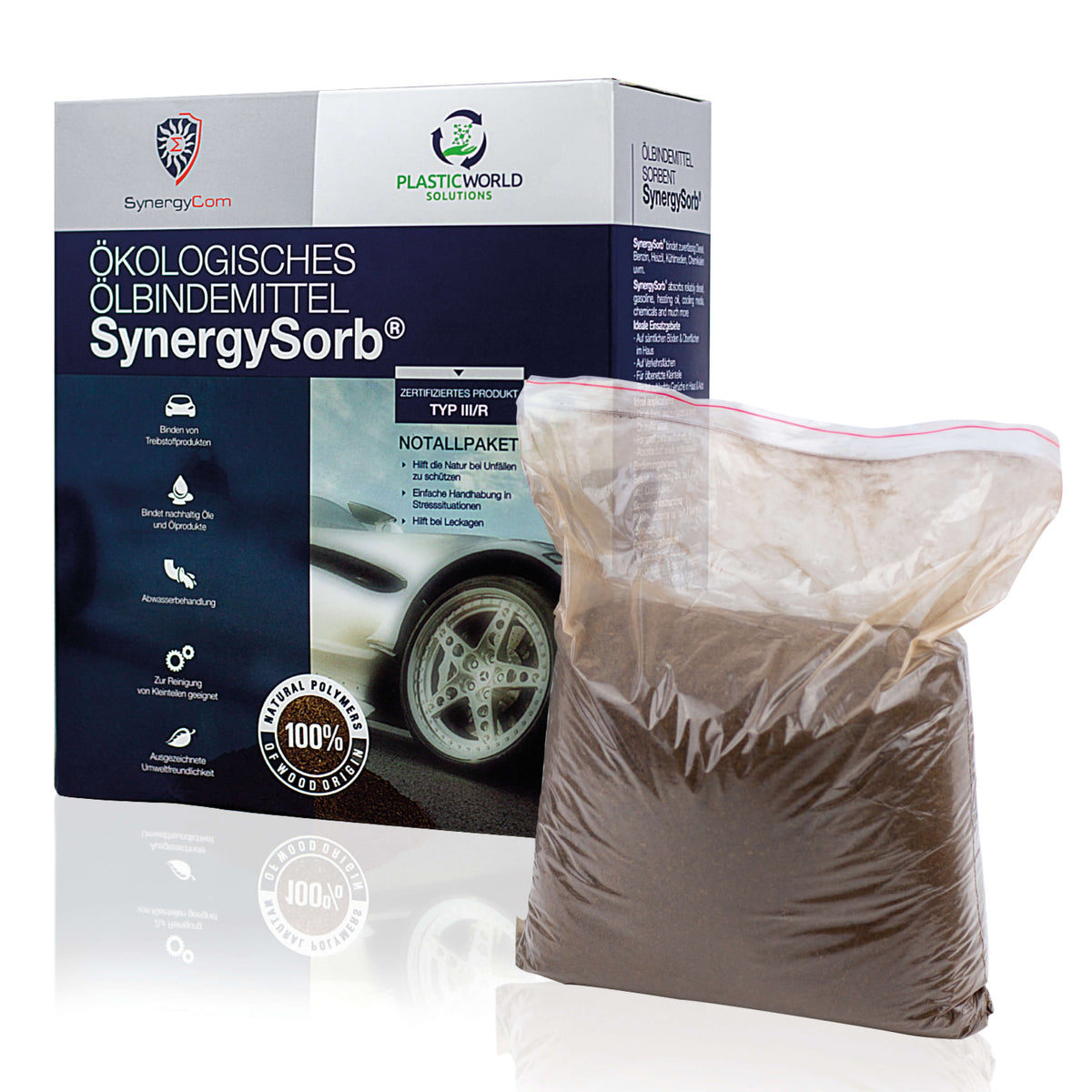 5 kg SynergySorb® Ölbindemittel – Plastic World Solutions